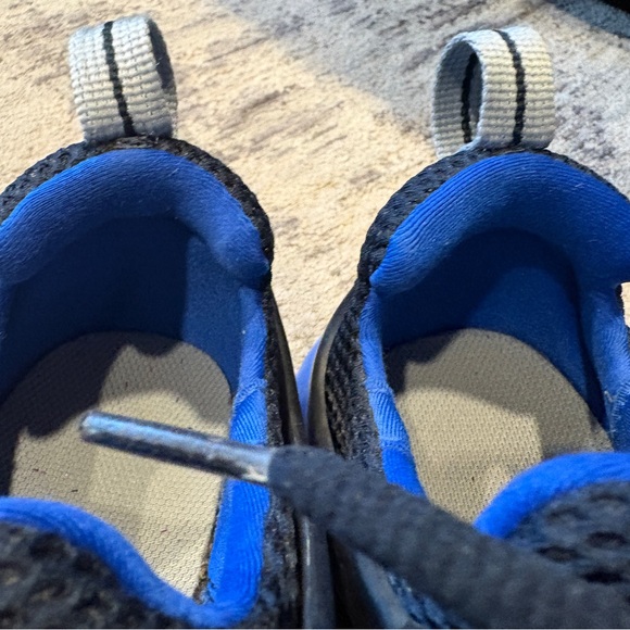 Nike Presto Kids Sneakers Black Blue Youth Size 5Y - Picture 7 of 12